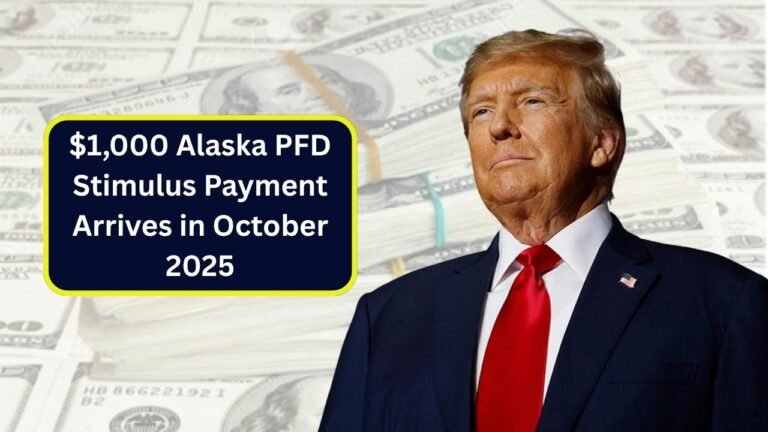 $1,000 Alaska PFD Stimulus Payment Arrives October