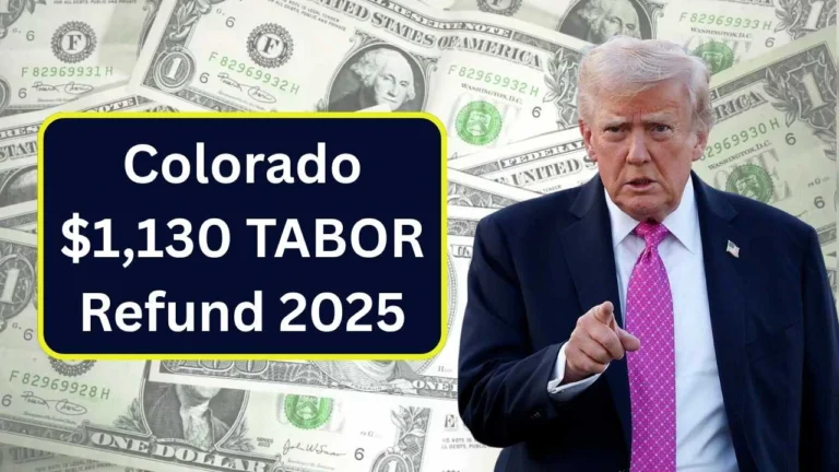 Colorado $1,130 TABOR Refund