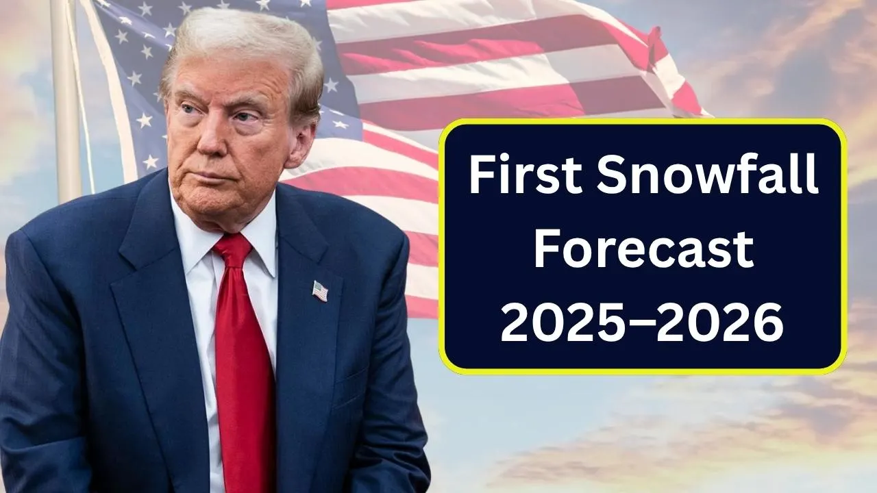 First Snowfall Forecast 2025–2026