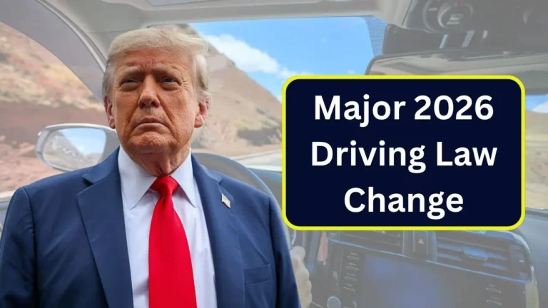 Major 2026 Driving Law Change