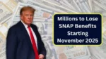 Millions to Lose SNAP Benefits Starting November 2025
