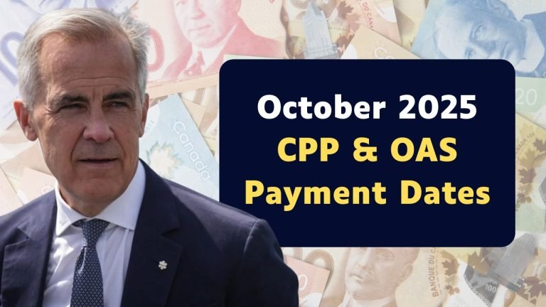 October 2025 CPP & OAS Payment Dates: Check When Your Pension Will Be Deposited
