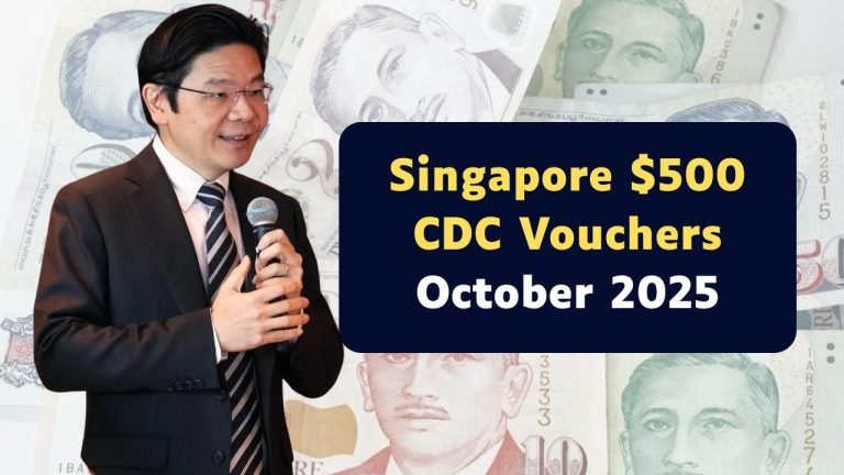 Singapore $500 CDC Vouchers October 2025: How to Claim, Spend & Check Eligibility