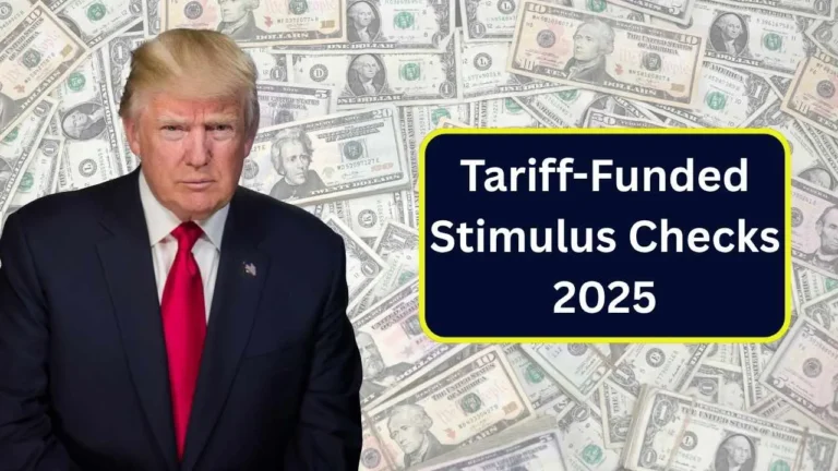 Tariff-Funded Stimulus Checks 2025